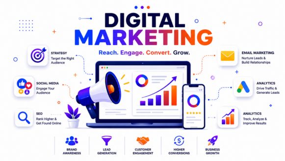 top digital markeitng company services in Pune Kharadi